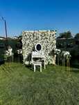Inchiriez panou floral, decor gatitul miresei (nunta,botez)