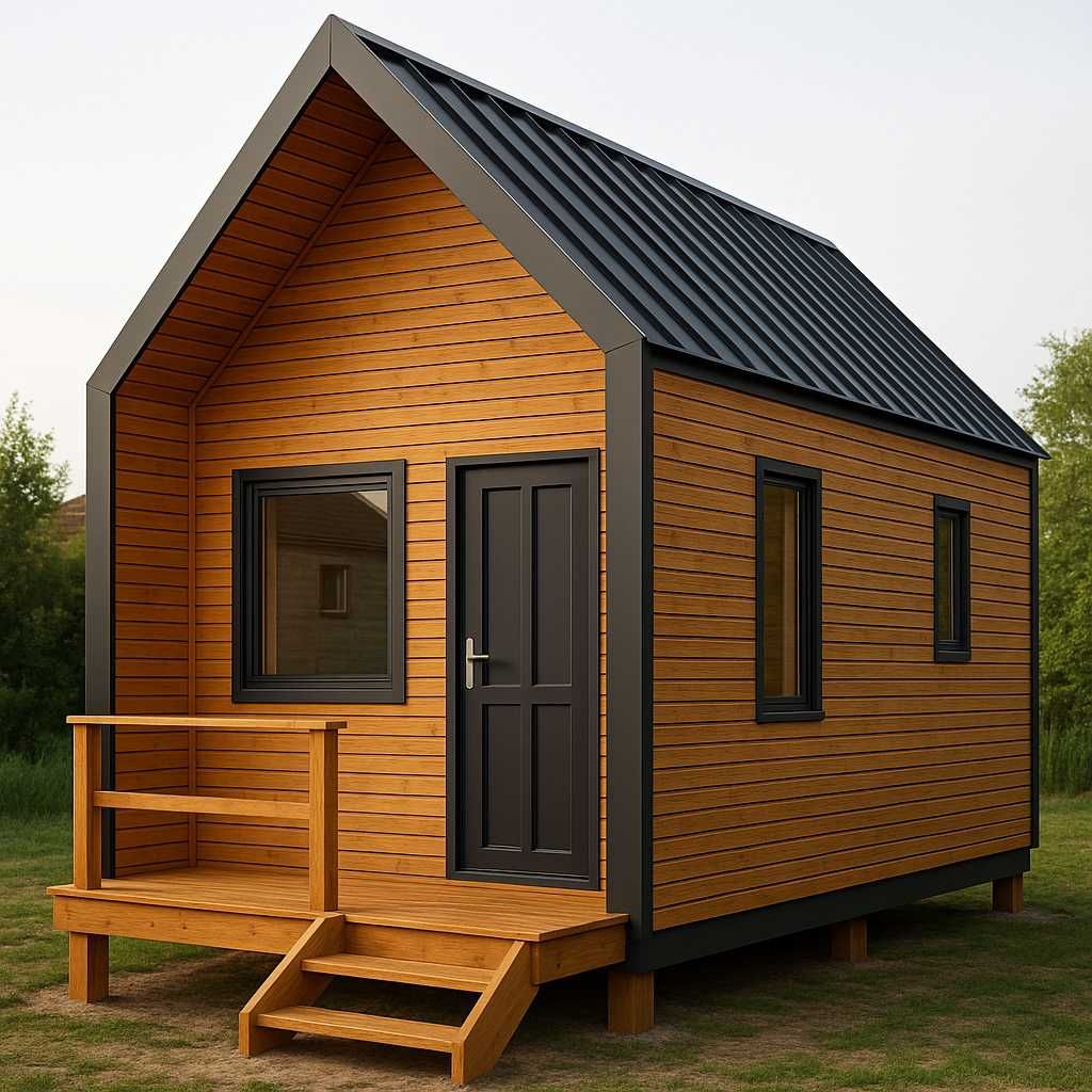 Tiny House spațioasă, modernă și eficientă energetic