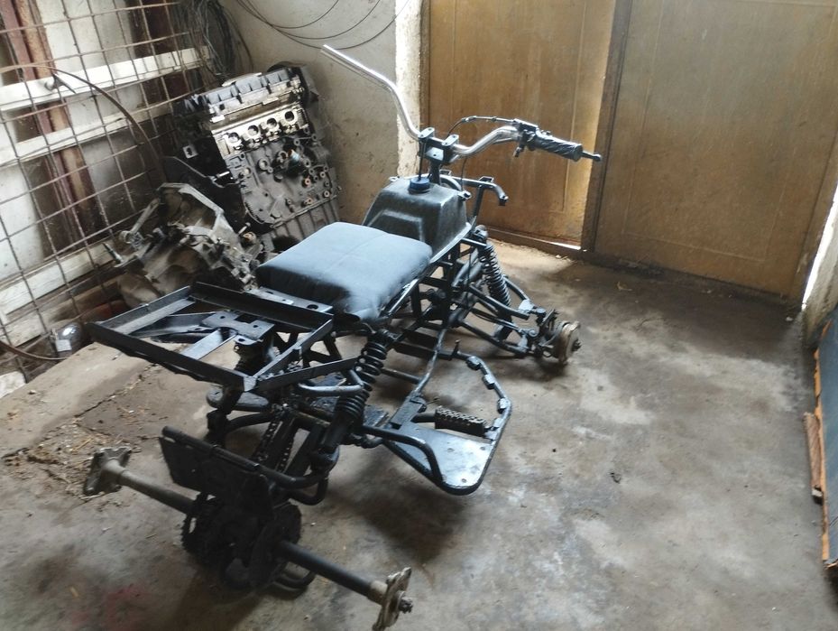 Piese de ATV 110cc / ATV 125cc / ATV 150cc / Sasiu ATV / Cadru ATV 107