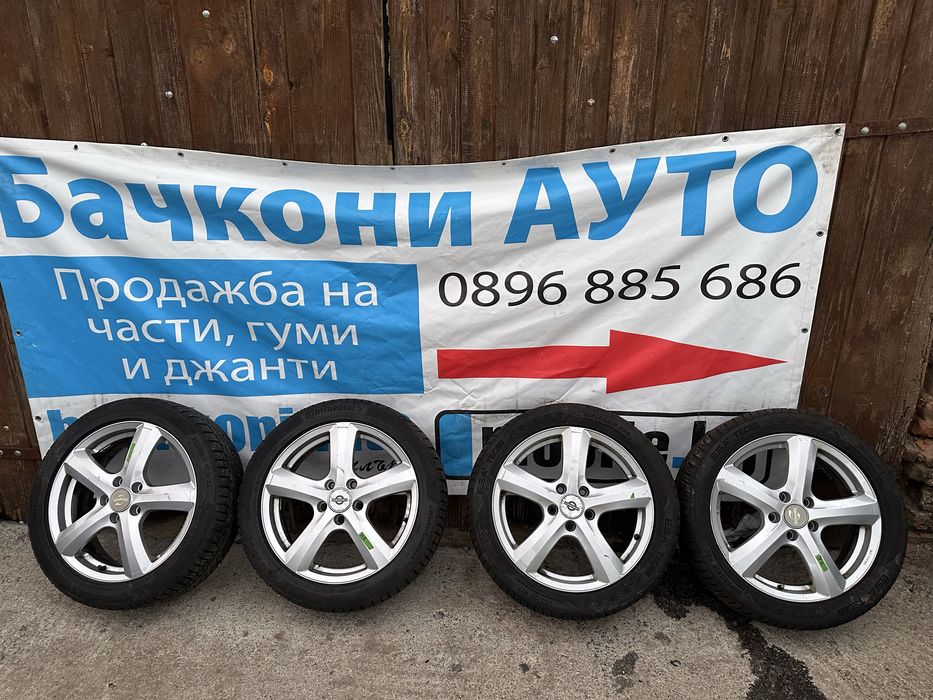 17 5х112 джанти с гуми