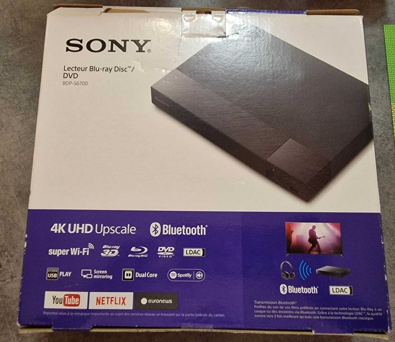 Blu-ray плеър SONY BDP-S6700