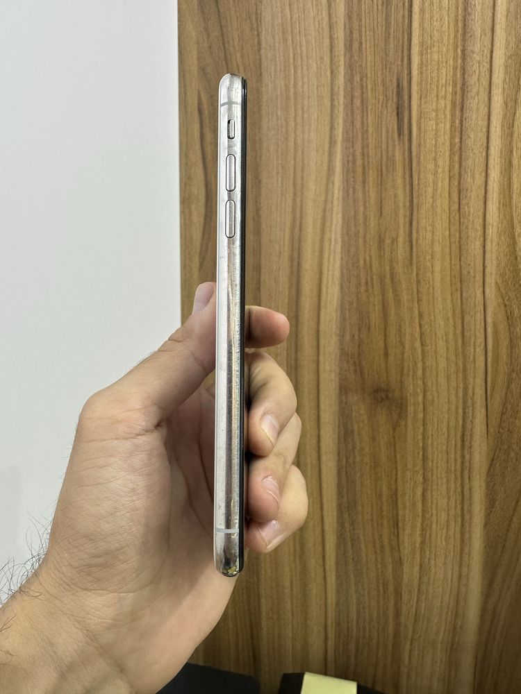 iphone XS, silver, 64gb, 85%