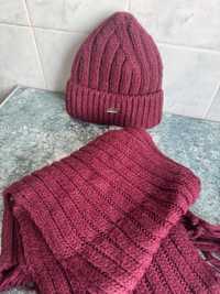 Набор шапка и шарф зима