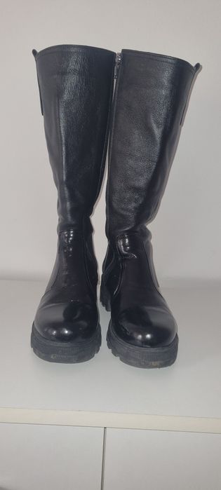 Дамски ботуши естествена кожа