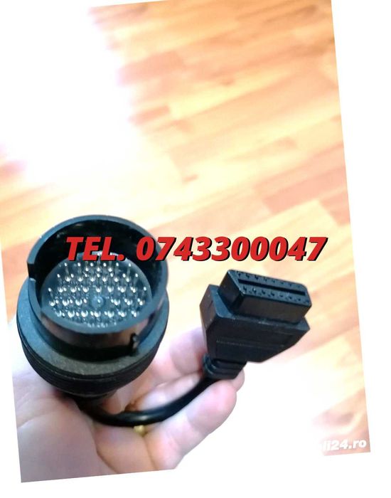 Cablu Adaptor Iveco Daily 38 Pin La Obd2 Pt Autocom Delphi Wurth