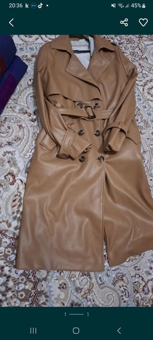 Женский тренч недорого в связи с переездом