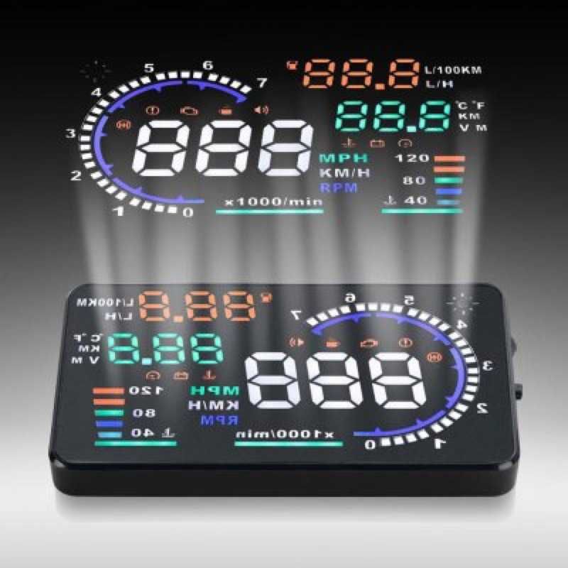 Heads up display A8