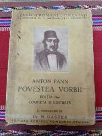 Carte Rara " Povestea Vorbii " Anton Pann ediția 2