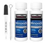 Minoxidil Kirkland 5%, 2 Luni Aplicare, Pipeta sticla