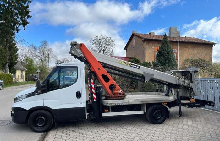 Iveco 35s15,nacela,prb, 20 m ,palfinger