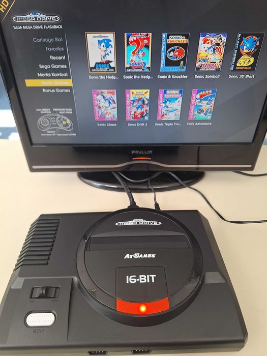Console Sega Mega Drive Flashback HD, 85 Built-In Games