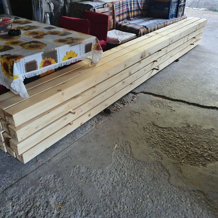 Grinzi de lemn 9x9 cm x 4m
