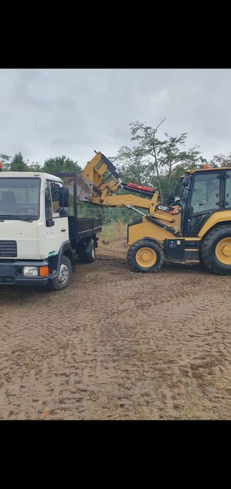 Inchiriez buldoexcavator, bobcat, excavator, cilindru compactor