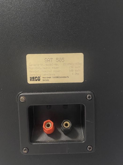 Boxe Hi-fi HECO SAT 505