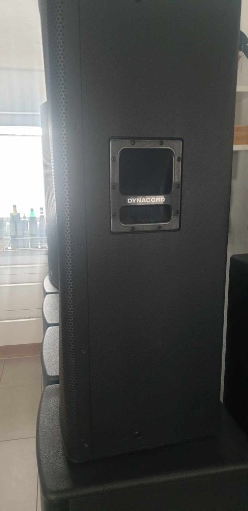 Boxe noi,ex-demo Dynacord C 25.2 1000w Dynacord sub 1.18