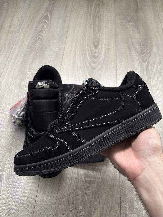 Jordan 1 Low Travis Scott Black Phantom