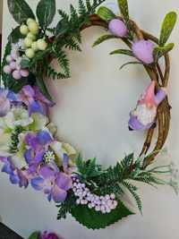 Великденски венец,пролетен венец ,декорация