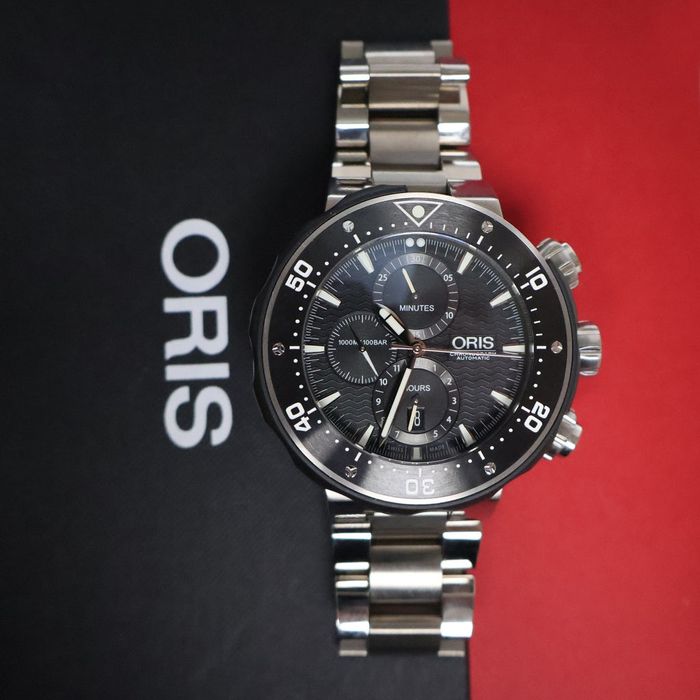 Oris Pro Diver Chronograph 1000M Titanium