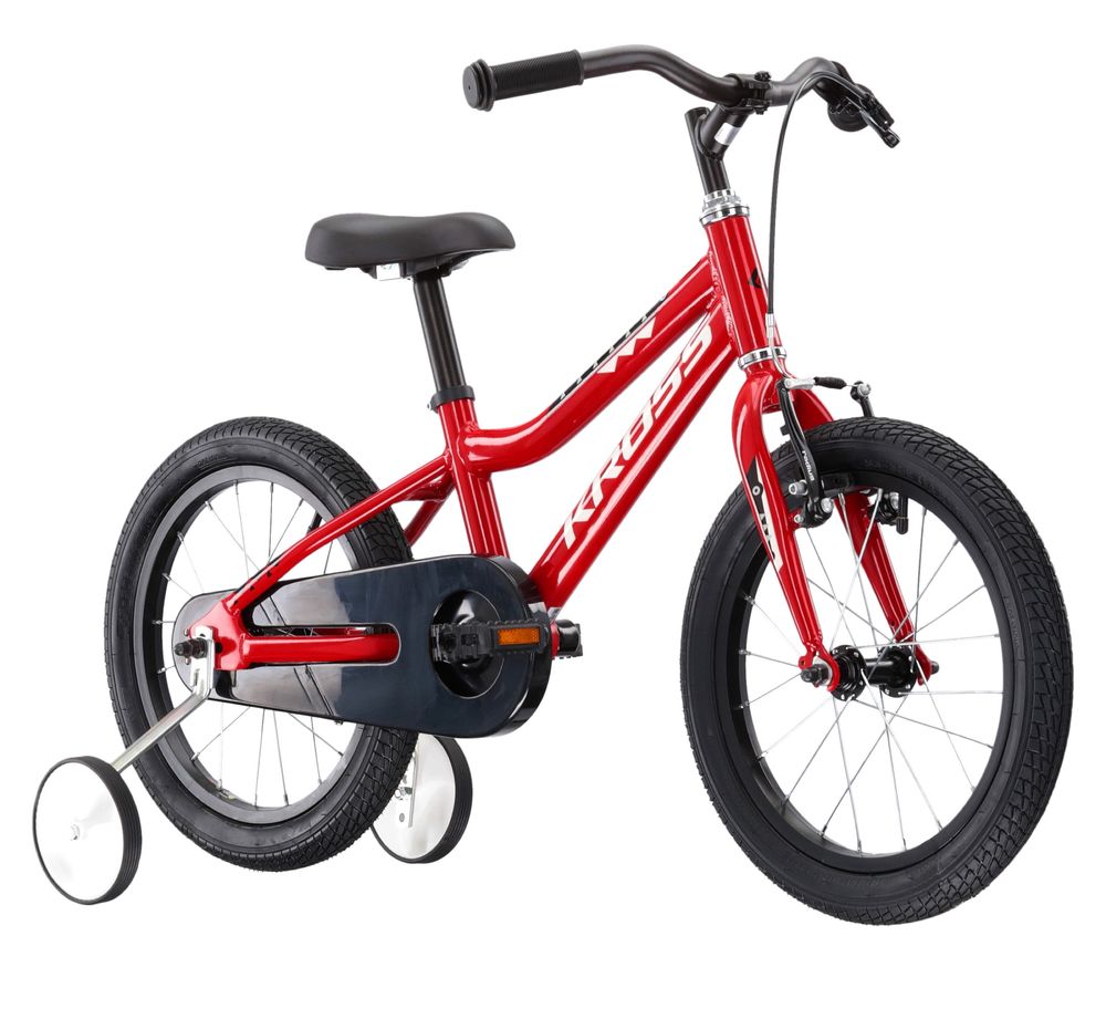 Bicicleta copii Kross Racer 4.0 16" Red Black White 2022