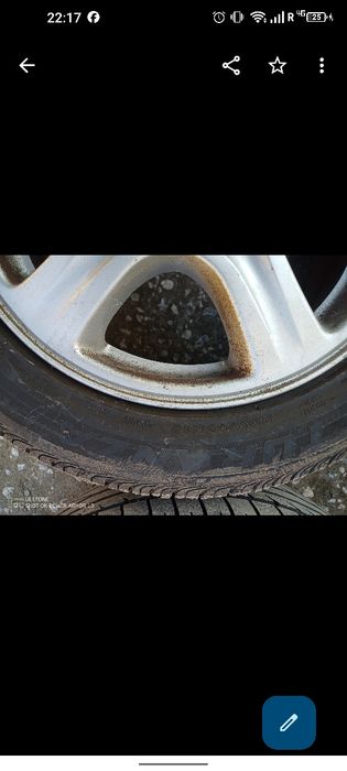 16 ки джанти за Субару с гуми 205/55/16