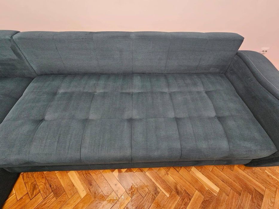 Canapea coltar extensibil, 2 lazi depozitare