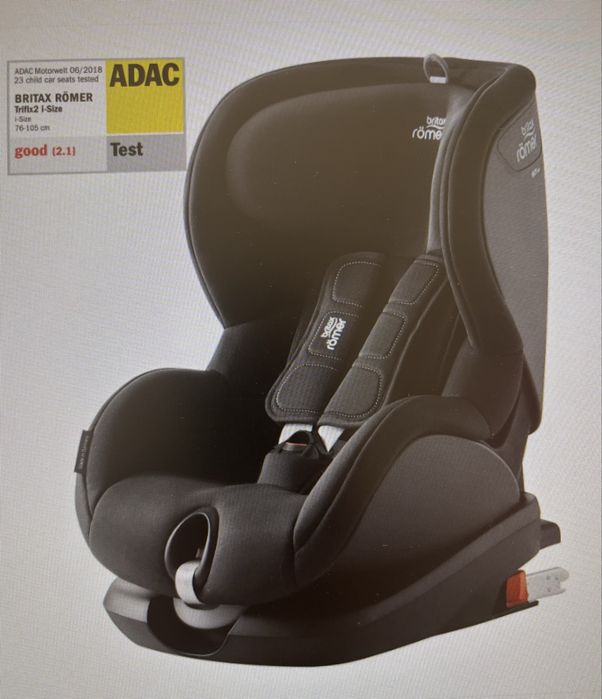 Scaun auto BRITAX ROMER Trifix2 I-SIZE, Isofix, 9 - 18kg, negru