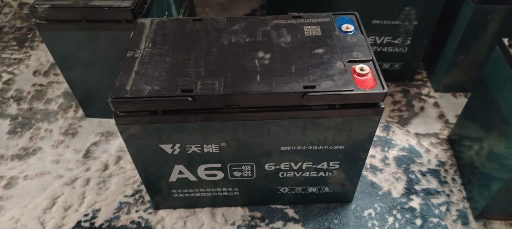 Тяговый аккумулятор 12В45А