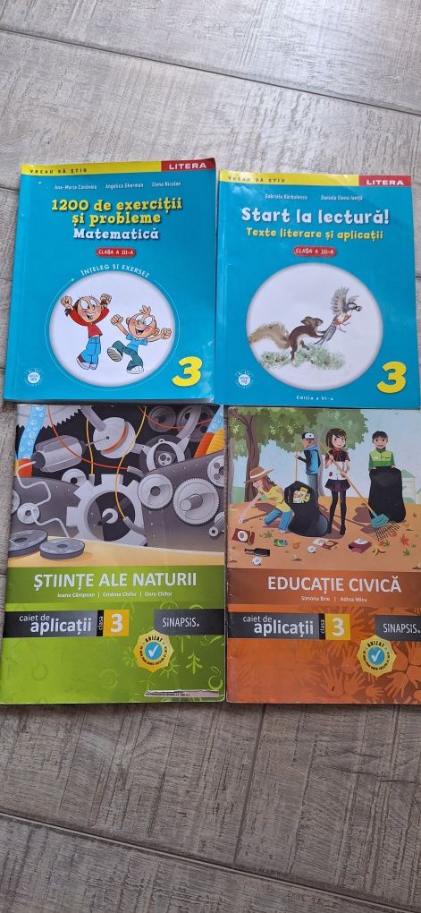 Culegeri pentru exercitii clasa a 3 a