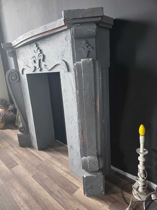Vand masca semineu decorativ polistiren antichizat