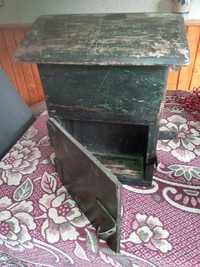 Cutie poștală din lemn veche de colecție