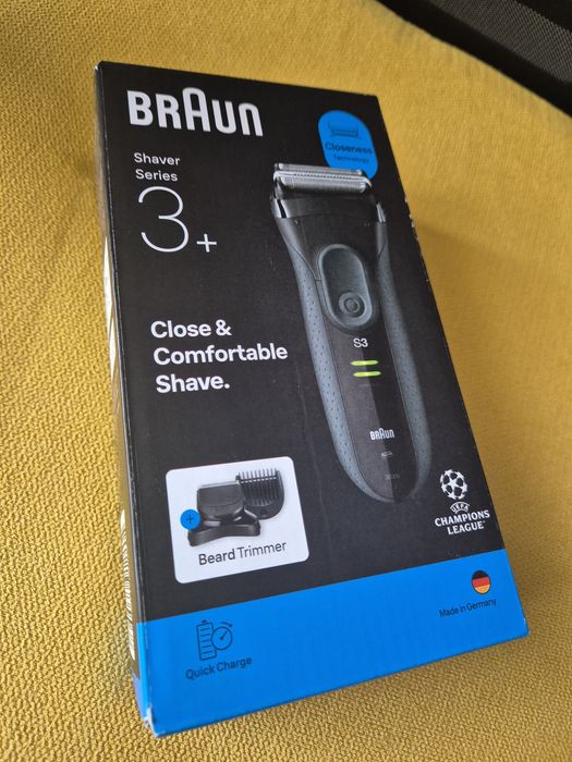 Braun Series 3 310BT, нова - 2 год. гаранция