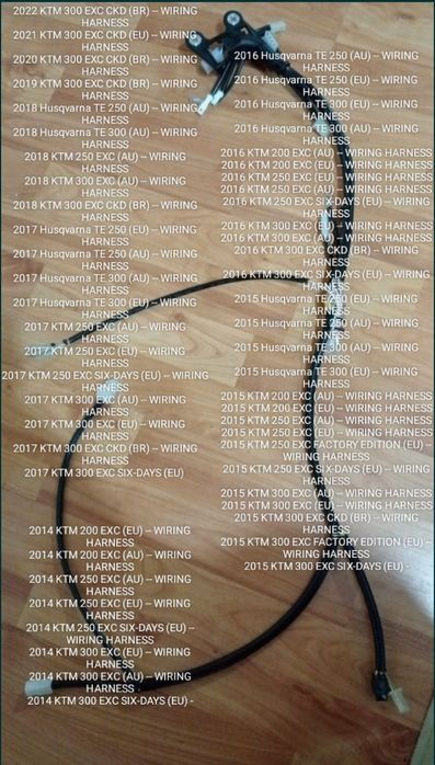 Instalație electrică KTM