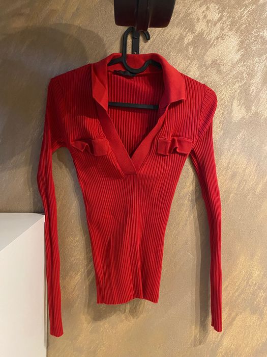Дамска блуза с яка Zara