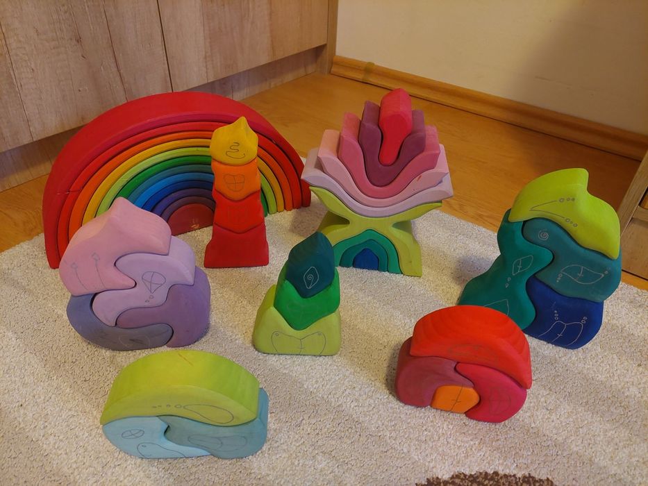 Set jucarii de lemn Grimm's