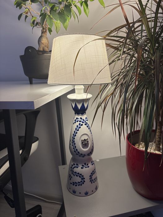 Veioza sticla tequila Azul