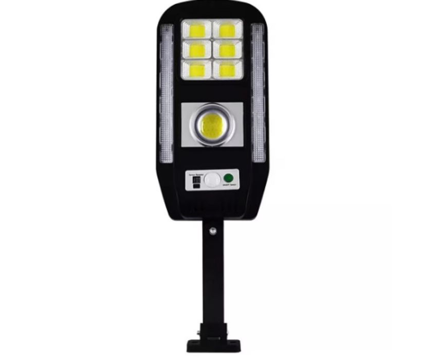 Соларна лампа с дистанционно управление, сензор за движение и светлина