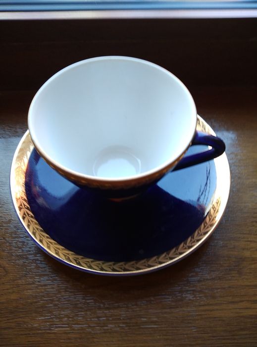 Чашка блюдце СССР (ЛФЗ)