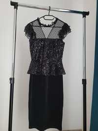 Vând rochie Fofy de catifea neagra