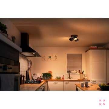 SpotLED luminos triplu PhilipsBukko,3x4.3W1200lm,intensitate variabilă