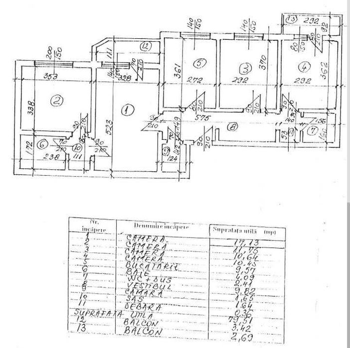 Proprietar 4 camere Mosilor modern mobilat
