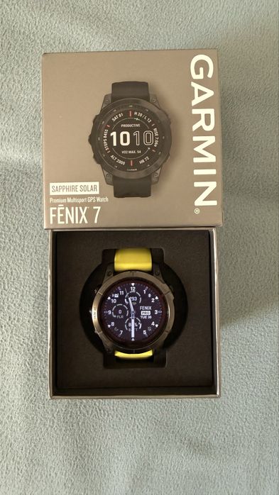Garmin Fenix 7 sapphire solar