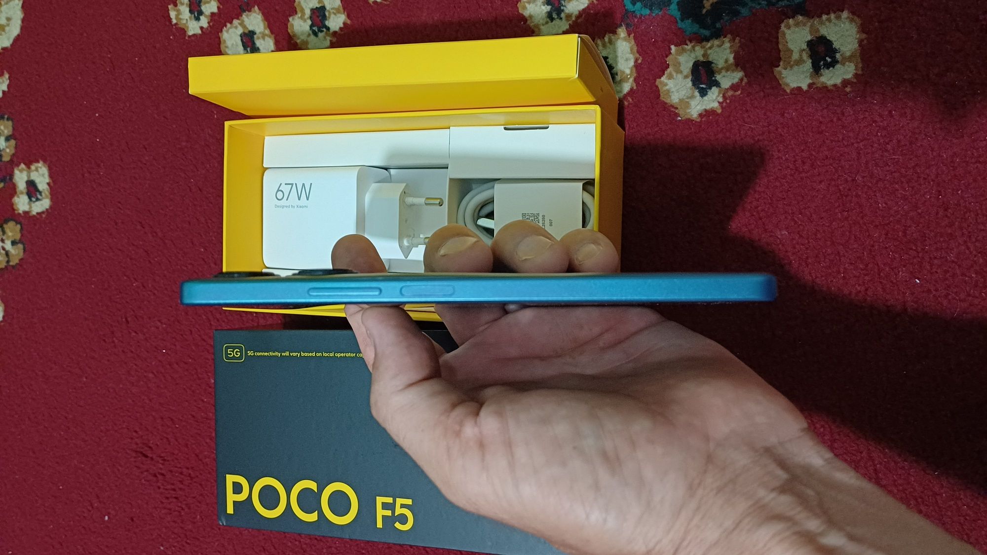 Xiaomi Poco F5 12/256Gb
Экран: AMOLED FHD+, 6.67" (24