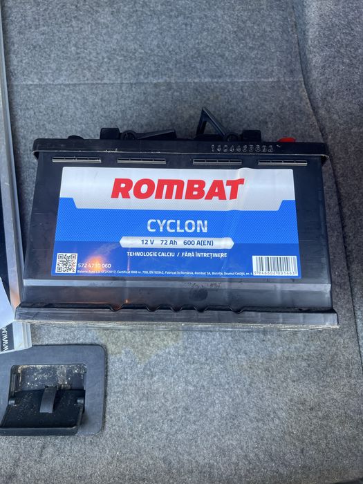 Baterie masina RomBat cyclon 12v 72ah 600 an