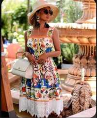 Платье под бренд Dolce Gabbana