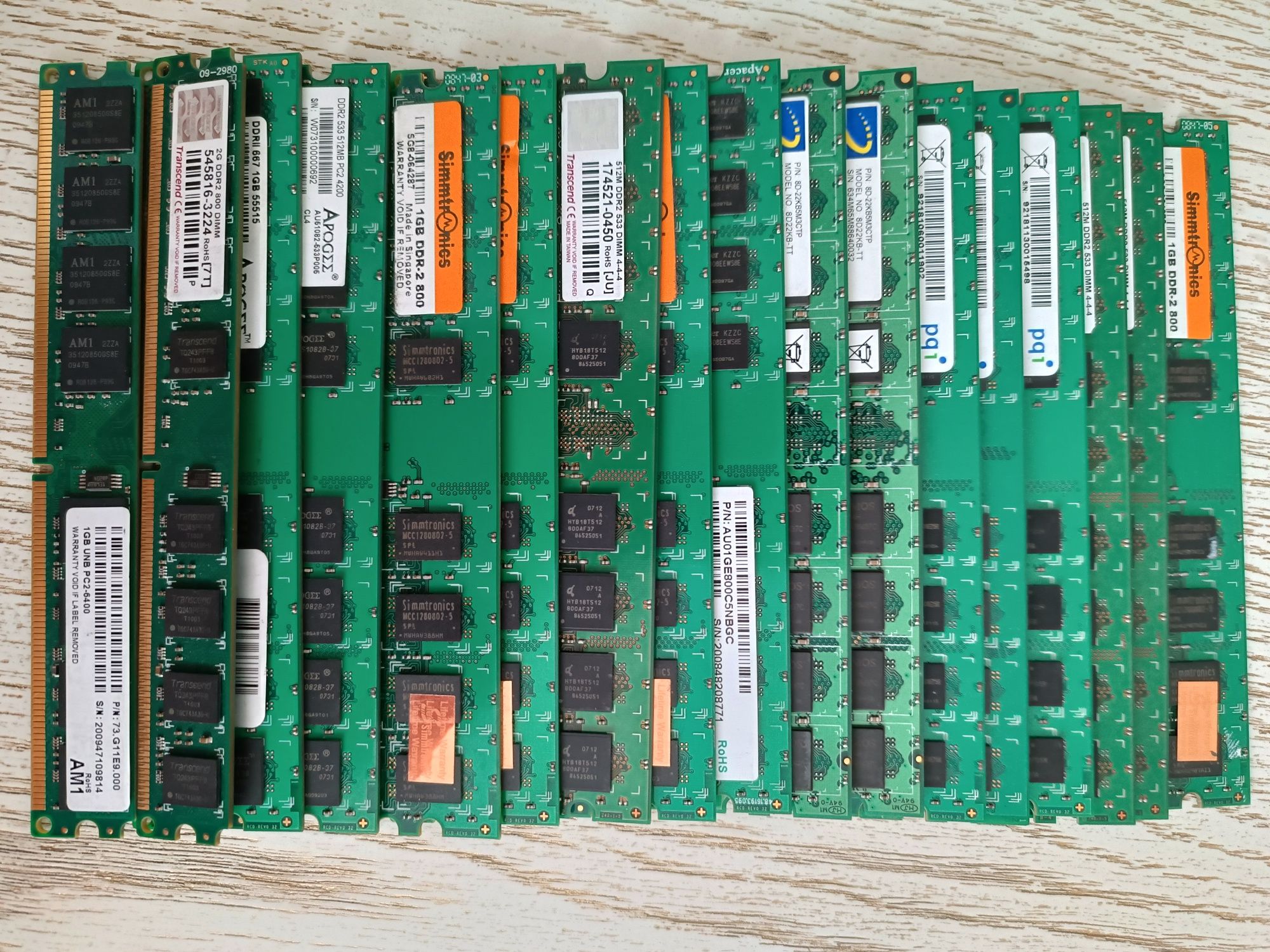 Старые процессоры и ОЗУ Processor Intel, Ram