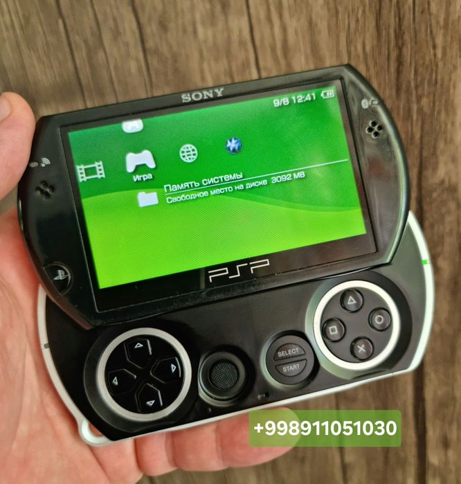 PSP GO 16 GB XOTIRA o'chmaydigan vzlom bosilgan