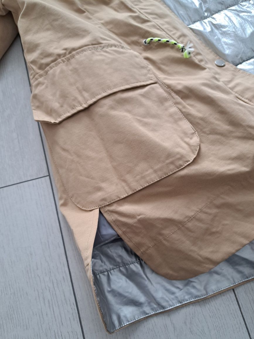 Geaca parca trenci zara vesta primavara 140 cm