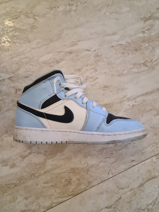 Air Jordan 1 mid ice blue GS