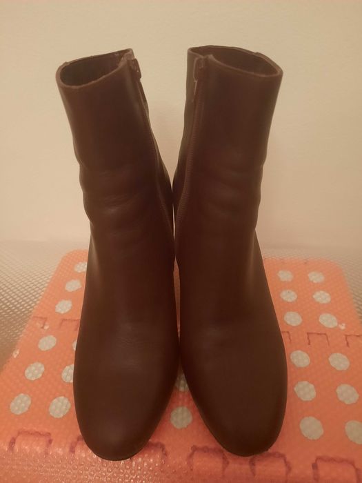 Botine Il Passo, burgundy