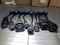 Set cabluri mufe adaptoare obd2 masini camioane autoturisme delphi noi